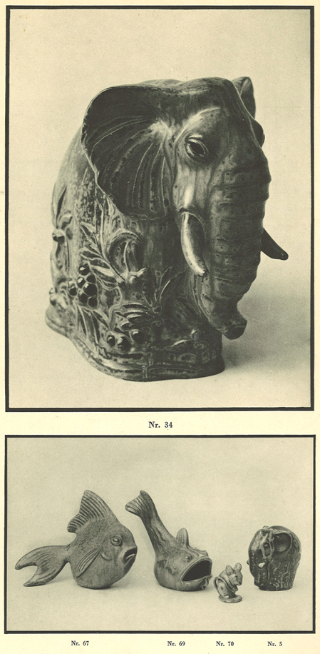  Arne Bang: Udvalg af stentøjsproduktionen fra kataloget 1937. Skan af Simon Bang. I familiens eje. 