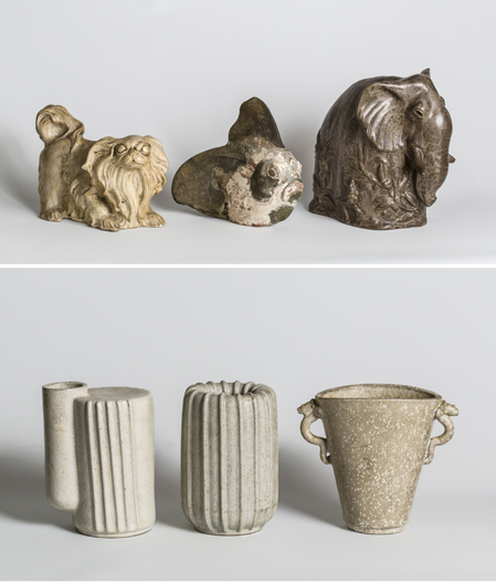 Arne Bang: Udvalg af stentøjsproduktionen (1930erne). Foto: Ole Haupt. I familiens eje. 